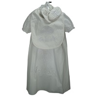Image for 5 Piece Girls Celtic Cross and Shamrock Christening Gown Set