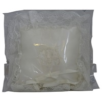 Image for Embroidered Scottish Thistle Ring Pillow