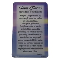 Image for Saint Florian Prayer Card