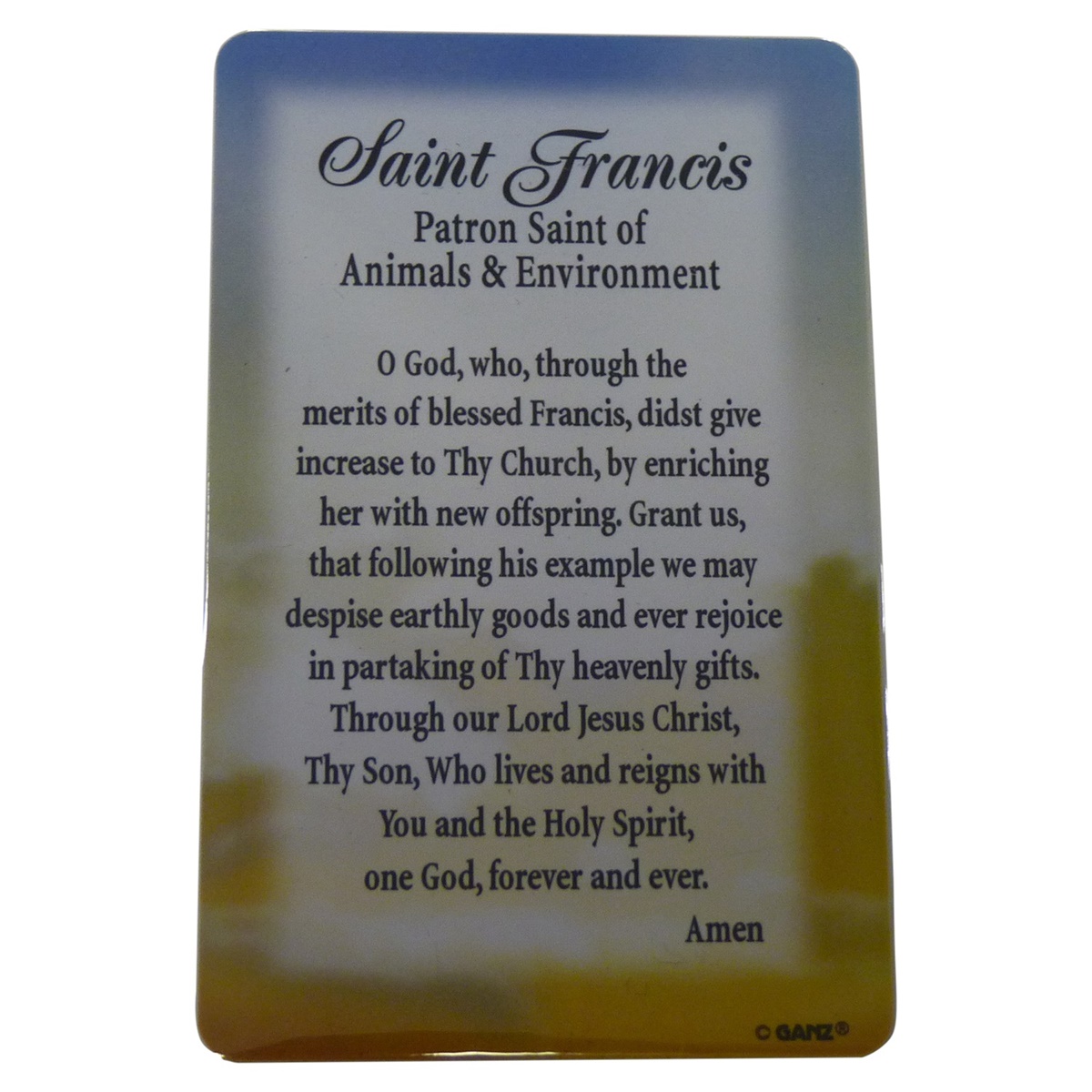 Saint Francis Prayer Card Irish Jewelry Irish Store Tipperary