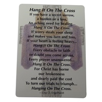 Image for "Hang It On The Cross" Wallet Card