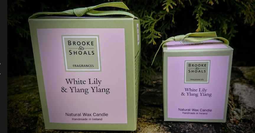 Image for Brooke and Shoals Elderflower Rhubarb and Rose Candle