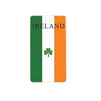 Image for Irish Tricolour Luggage Tag