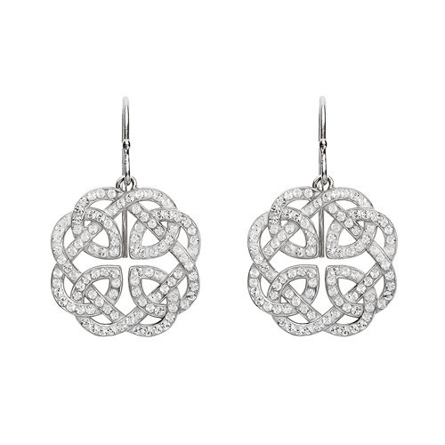 trinity knot earrings