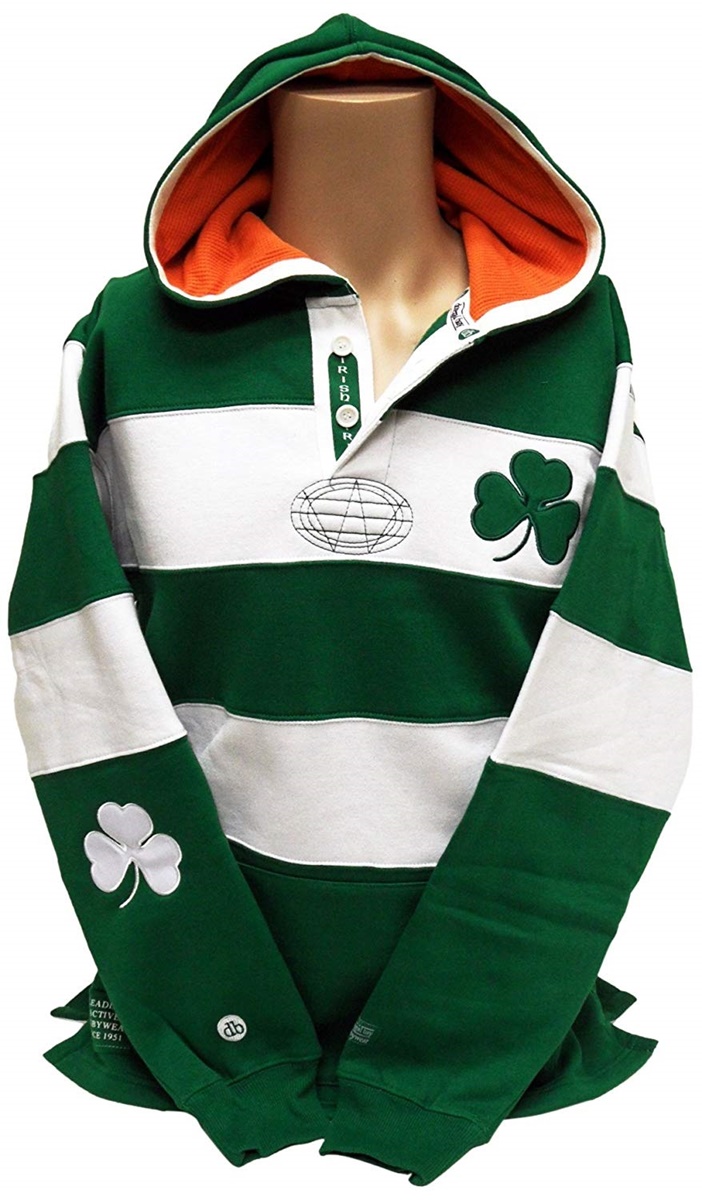 irish rugby half zip