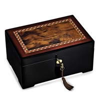 Image for Italian Inlaid Wood Jewelry Box