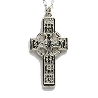 Sterling Silver Celtic Cross of Durrow