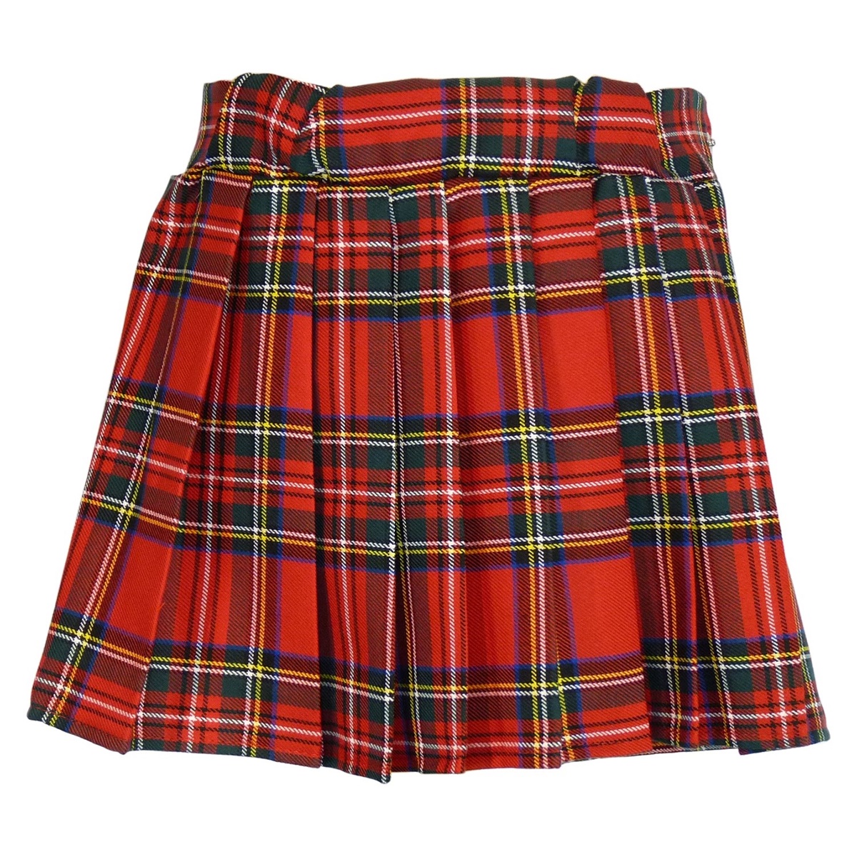 Irish plaid mini online skirt