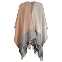 Image for Jimmy Hourihan 4 Color Block Shawl Fringed