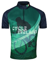 Image for Cycle Ireland Cycling Jersey Navy