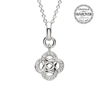 Image for Sterling Silver Swarovski Celtic Pendant