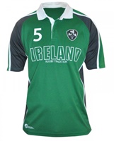 Image for Croker Green Panelled Ireland Rugby Jersey