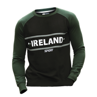 Image for Croker Green & Black Crew Neck