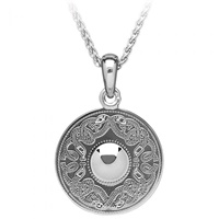 Image for Celtic Warrior Medium Sterling Silver Pendant