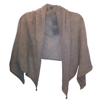 Image for Edmund McNulty Kid Mohair Shrug (Buttermilk)