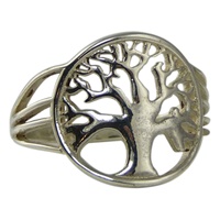 Image for Tree of Life Sterling Silver Ring