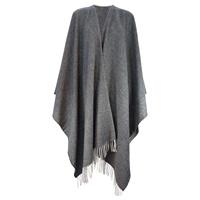 Image for John Hanly Irish Liz Cape, Grey