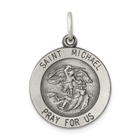 Image for Saint Michael Medal, Medium Round