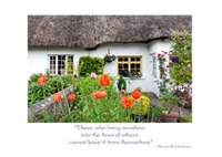 Image for Irish Cottage Thank You Card