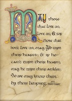 Image for May those who love us, .... Limping Greeting Card