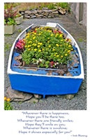 Image for Floral Boat Friendship Card