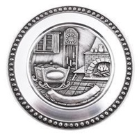 Image for Mullingar Pewter Birth Plaque