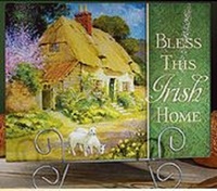 Image for Bless This Irish Home Cutting Board