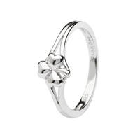 Shamrock Ring Sterling Silver