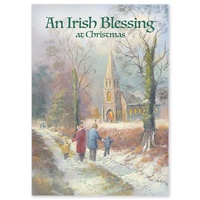 Image for "An Irish Blessing at Christmas..." Christmas Card