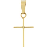 Image for 14K Yellow Gold Tapered Bail Cross Pendant