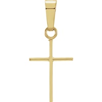 Image for 14K Yellow Gold Tapered Bail Cross Pendant