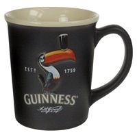 Image for Guinness Large Black Toucan Embossed Mug