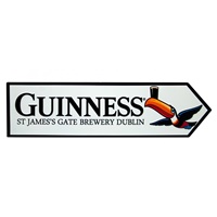 Guinness Toucan St James Gate Road Metal Sign