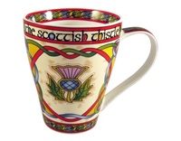 Image for Scottish Weave Scottish Thistle China Mug