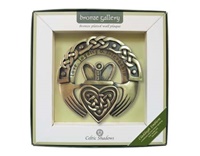 Image for Bronze Plated Claddagh Ring Plaque