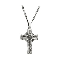 Image for Silver Oxidised Celtic Cross Pendant