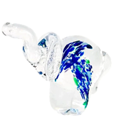 Image for Irish Handmade Glass Irish Wild Atlantic Way Elephant