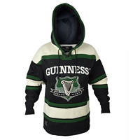 Guinness Green Hockey Style Hooded Sweatshirt