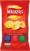 Image for Walkers Classic Variety 6 Pack