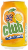 Image for Club Rock Shandy Soft Drink 330ml