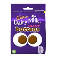 Image for Cadbury Dairy Milk Giant Buttons Chocolate 119g Bag
