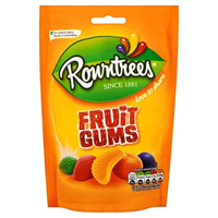 Image for Rowntrees Fruit Gums Pouch 150 g