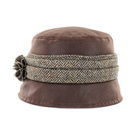 Image for Mucros Weavers Kate Wax Hat, Brown