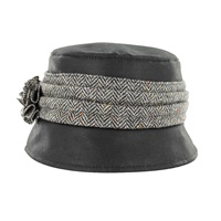 Image for Mucros Weavers Kate Wax Hat, Black