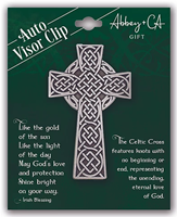 Image for Celtic Cross Auto Visor Clip KVC401