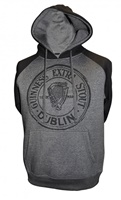 Image for Guinness Pullover Hoodie, Charcoal Grey & Black