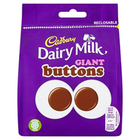 Image for Cadbury Dairy Milk Giant Buttons Chocolate 95g