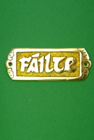 Image for Brass Wall Plaque Failte