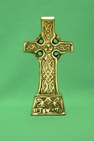 Image for Brass Celtic Cross Small