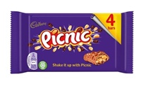 Image for Cadbury Picnic 4 Pack